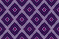 Seamless pattern with purple square pillow pattern.