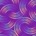 Seamless pattern of rainbow, stylization of scales Royalty Free Stock Photo