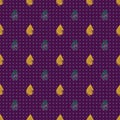 Geometric seamless repeat pattern. Vector illustration Royalty Free Stock Photo