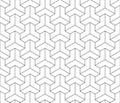 Seamless pattern of randomly connected lines for textiles, texture, creative design and simple backgrounds Royalty Free Stock Photo
