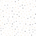 Seamless pattern with randomly scattered small stars.