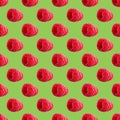 Seamless pattern with raspberry. Berries abstract background. Raspberry pattern for package design Royalty Free Stock Photo