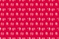 Seamless pattern raspberry texture