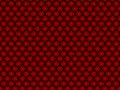 Seamless pattern with red circles on a black background. Art deco style. Vector Royalty Free Stock Photo