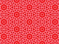 seamless pattern with red circles Royalty Free Stock Photo