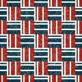 1363 Seamless pattern with red and green stripes, modern stylish image. Royalty Free Stock Photo