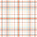 Seamless pattern. Repeating plaid tartan pink color. Check design prints. Repeated flannel. Madras fabric. Neutral lattice Royalty Free Stock Photo