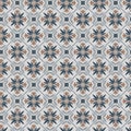 Seamless pattern in retro style, nude nature color palette