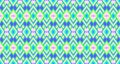 Seamless pattern of rhombuses in native american style. Royalty Free Stock Photo
