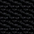 Bulls herd dark seamless background