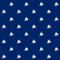 Seamless Pattern with Sailing Vessel