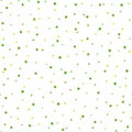 Seamless pattern with scattered rounded dots drawn by hand. Endle Royalty Free Stock Photo