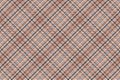 Seamless pattern of scottish tartan plaid. Repeatable background with check fabric texture. Vector backdrop striped textile print Royalty Free Stock Photo