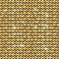 Seamless pattern with sequins