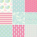 Seamless pattern set