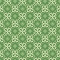 Seamless pattern. Shamrock wallpaper. St. Patrick s Day background