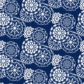 SHIBORI DIGITAL seamless pattern