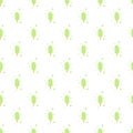 Seamless pattern of simple mint green ice cream Royalty Free Stock Photo