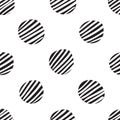 Seamless pattern from sketch point, circle