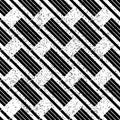 2426 Seamless pattern with slanting black lines, modern stylish image.