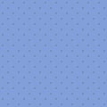 Seamless pattern - small dark blue dots on a Soft Cornflower Blue background. Pastel graphic texture for design.