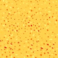 Seamless pattern small geometric pattern. Abstract art. Minimalism, dots, stripes. Bright yellow and white color. Spring