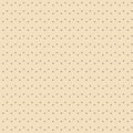Seamless pattern of small triangles floating on a cream background