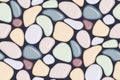 Seamless pattern with smooth pebble.