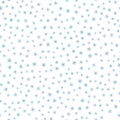 Seamless pattern with snowflakes. Christmas seamless pattern. Vector Illustration Royalty Free Stock Photo