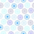 Seamless pattern with snowflakes. Winter background for christmas or new year design. Template for packaging Royalty Free Stock Photo