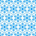 Seamless pattern from snowflakes.Winter background. Christmas template Royalty Free Stock Photo