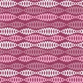 Seamless pattern on a square background - chains - DNA or bijuteria. Design element Royalty Free Stock Photo
