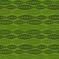Seamless pattern on a square background - chains - DNA or bijuteria. Design element Royalty Free Stock Photo