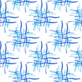 Seamless pattern with square of crossing blue lines Royalty Free Stock Photo