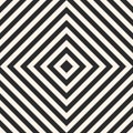 Seamless pattern with squares, stripes, diagonal lines.