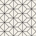 Seamless Pattern With Squares. Vector Stylish Geometric Linear Structure