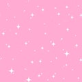 Striped pattern with a star. Pink texture Seamless vector stripes. Fabric for wrapping wallpaper. barbie style