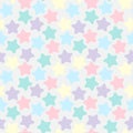 Seamless pattern with stars