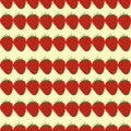 seamless pattern with stawberries.