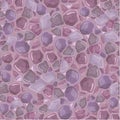 Seamless pattern - Stones Background in blue Royalty Free Stock Photo