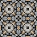 Seamless pattern of stones,  For eg fabric, wallpaper, wall decorations Royalty Free Stock Photo