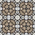 Seamless pattern of stones,  For eg fabric, wallpaper, wall decorations Royalty Free Stock Photo