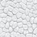 Seamless pattern of stones