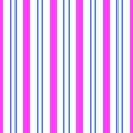 Seamless pattern stripe pink and blue pastel colors. Vertical pattern stripe abstract background vector illustration Royalty Free Stock Photo