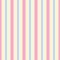 Seamless pattern stripe pink and blue pastel colors. Vertical pattern stripe abstract background vector illustration Royalty Free Stock Photo