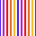 Seamless pattern stripe red, purple, orange, blue and yellow colors. Vertical pattern stripe abstract background vector illustrati Royalty Free Stock Photo