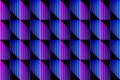 Seamless pattern with striped squares