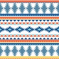 Seamless pattern in the style of the American Indians. Tribal Style. Geometric ornament. Texture for background, tissue wrapping p
