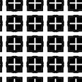 seamless pattern. stylish background with texture of geometric shapes. monochrome texture. good design