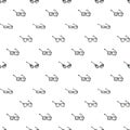 Seamless pattern with sunglasses Royalty Free Stock Photo